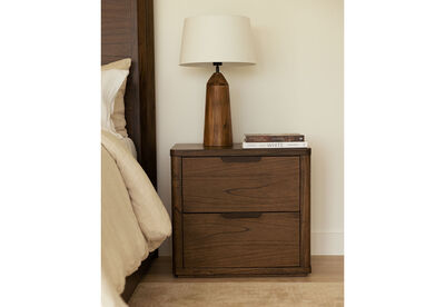 NICCOLO - 2 Drawer Bedside Table