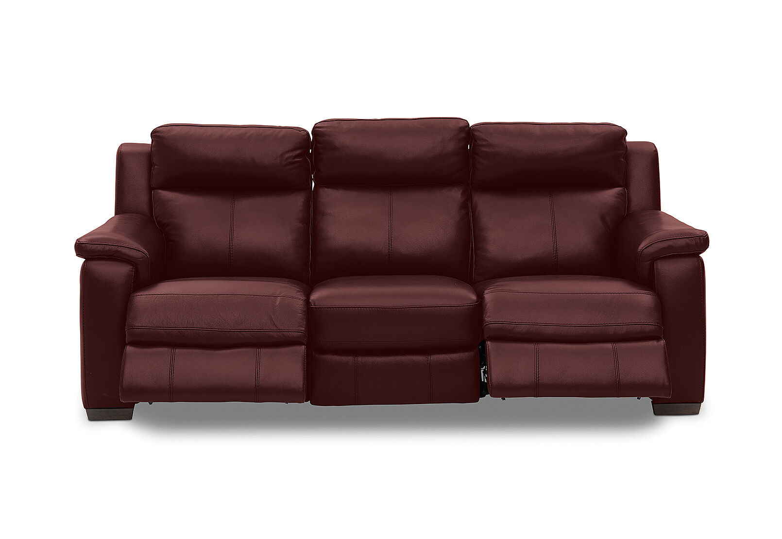 CAPELLO - Leather 3 Seater Sofa with 2 Inbuilt Electric Recliners CAPELLO