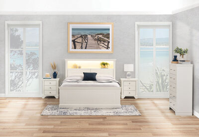 KULA - 4 Piece Queen Bedroom Suite.