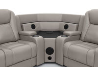 SENTINAL MK2 LEATHER - 4 Piece Corner with LHF Console SENTINAL MK2 LEATHER