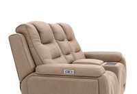 AGASSI FABRIC - 2 Seater with Dual Motor Recliners AGASSI FABRIC