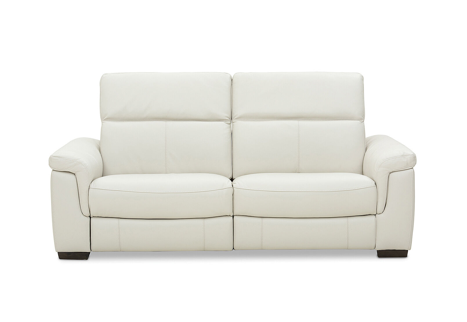 LUCIANO - Leather 2.5 Seater Sofa with 2 Electric Recliners LUCIANO