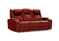 SENTINAL MK2 LEATHER - 3 Seater with 2 Electric Recliners SENTINAL MK2 LEATHER