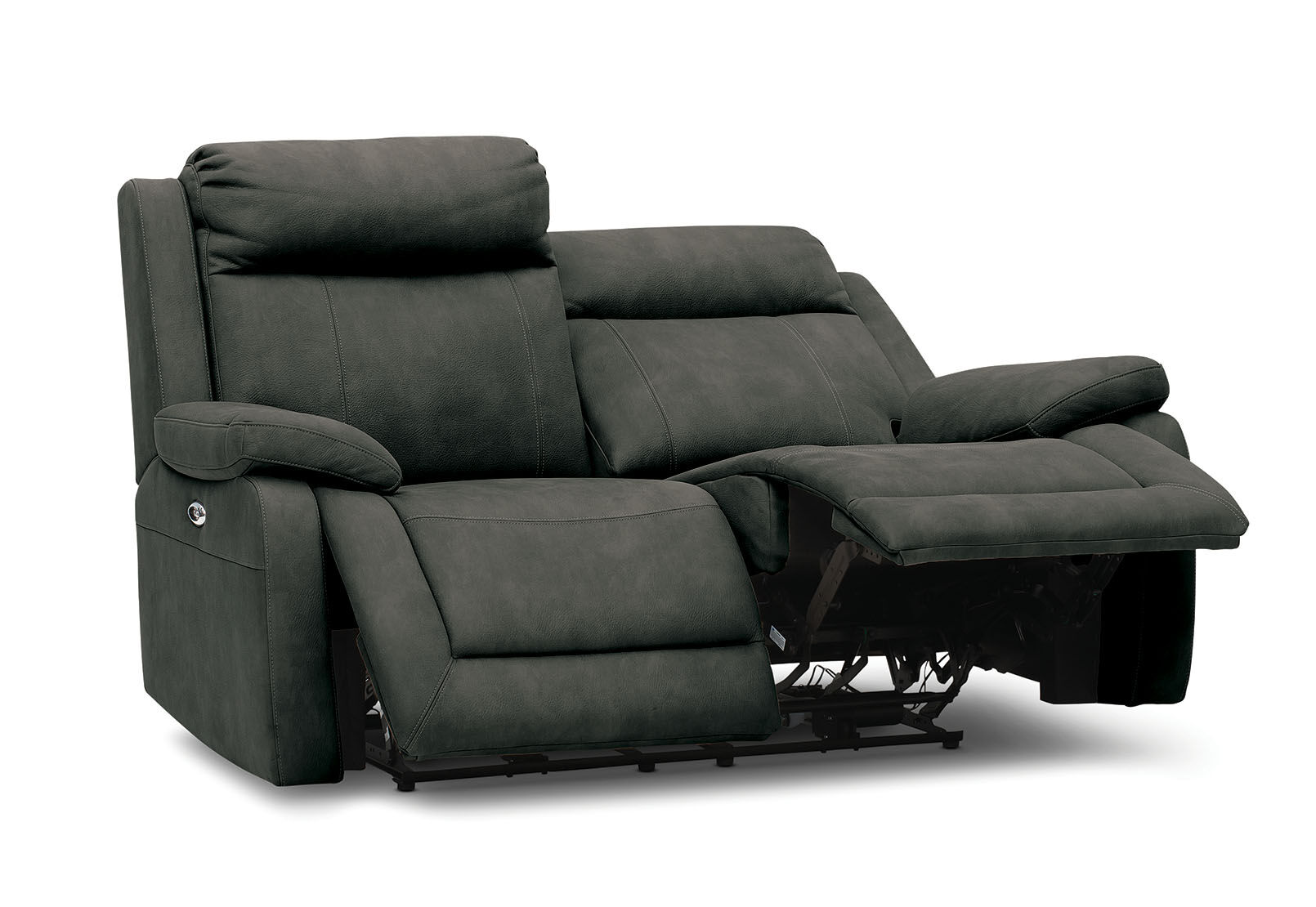 SAN MARCO - Fabric 2 Seater Sofa with Electric Recliners SAN MARCO