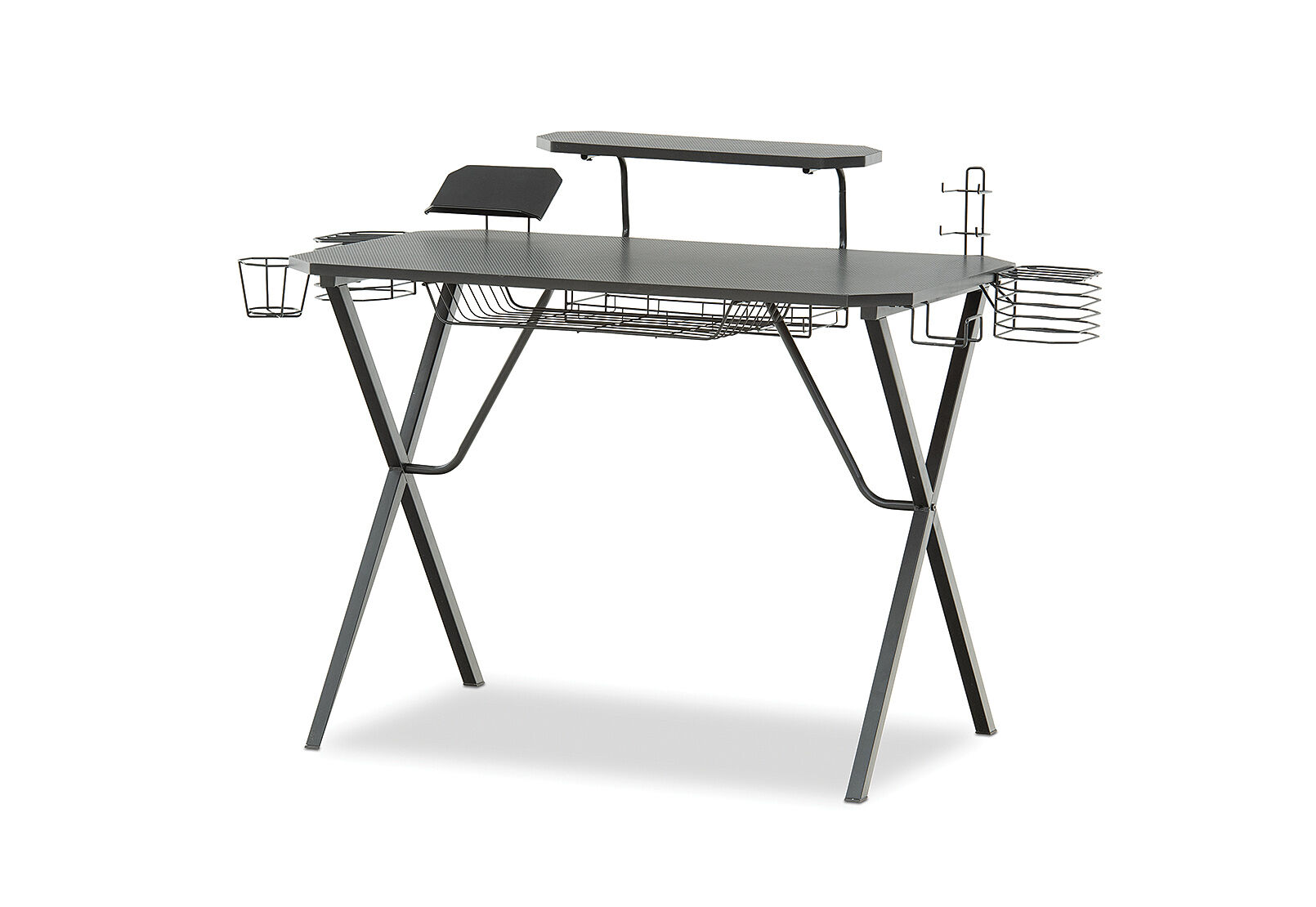 BLACK SY100 Gaming Desk Amart Furniture