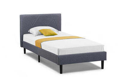 FRAZIER - Dark Grey Single Bed