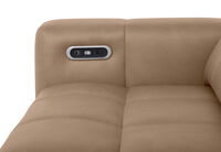 FARRINGTON FABRIC - Corner with 2 Inbuilt Electric Sliders & RHF Chaise FARRINGTON FABRIC