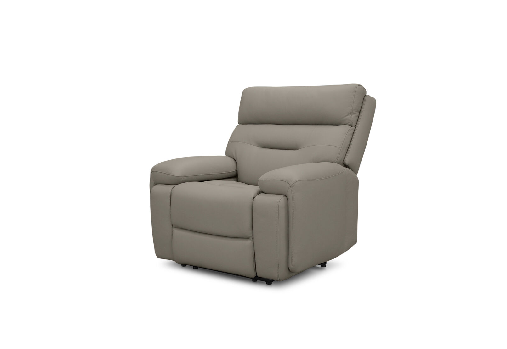 HOLLYWOOD LEATHER - Media Electric Recliner HOLLYWOOD LEATHER