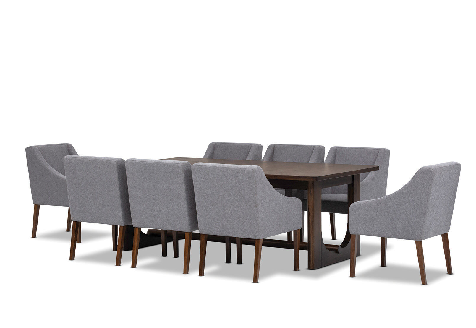 NICCOLO - 9 Piece Extension Dining Suite with Volante Dining Chairs NICCOLO