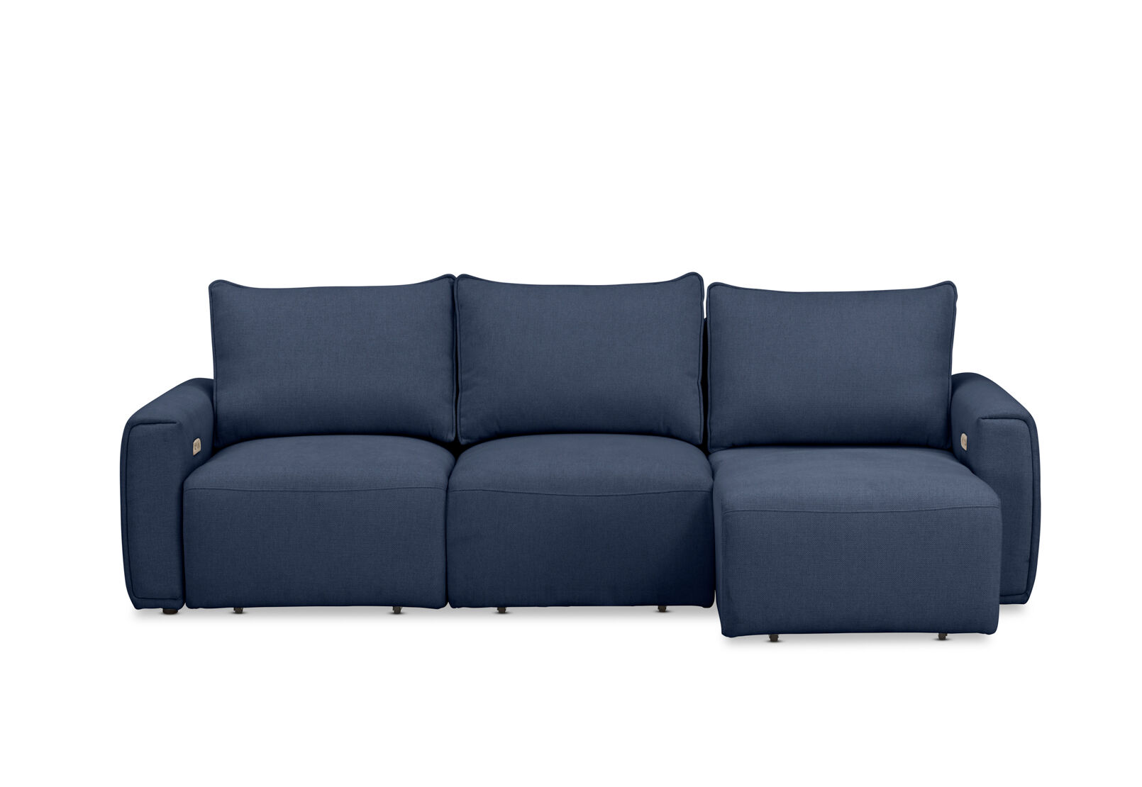 MIKAELA - 3 Seater with Sliding Electric Chaise MIKAELA