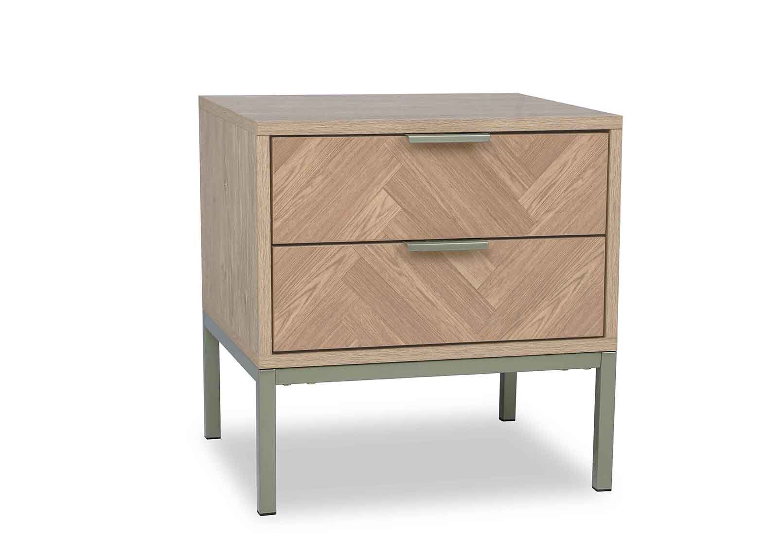 BELL - 2 Drawer Bedside BELL