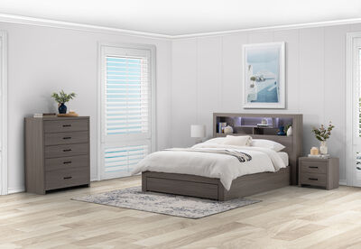 GEOVANA - Queen Lift Bed