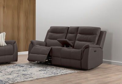 NADAL FABRIC - 2 Seater with Electric Recliners