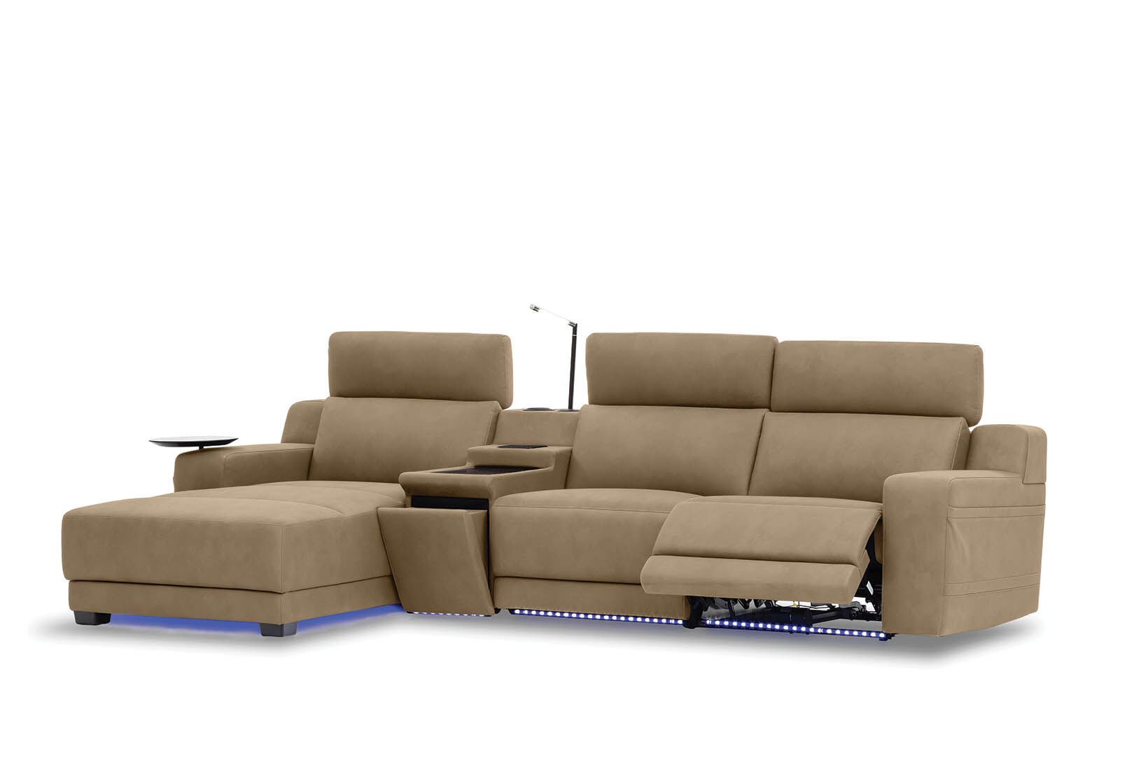 3 seater recliner with chaise outlet