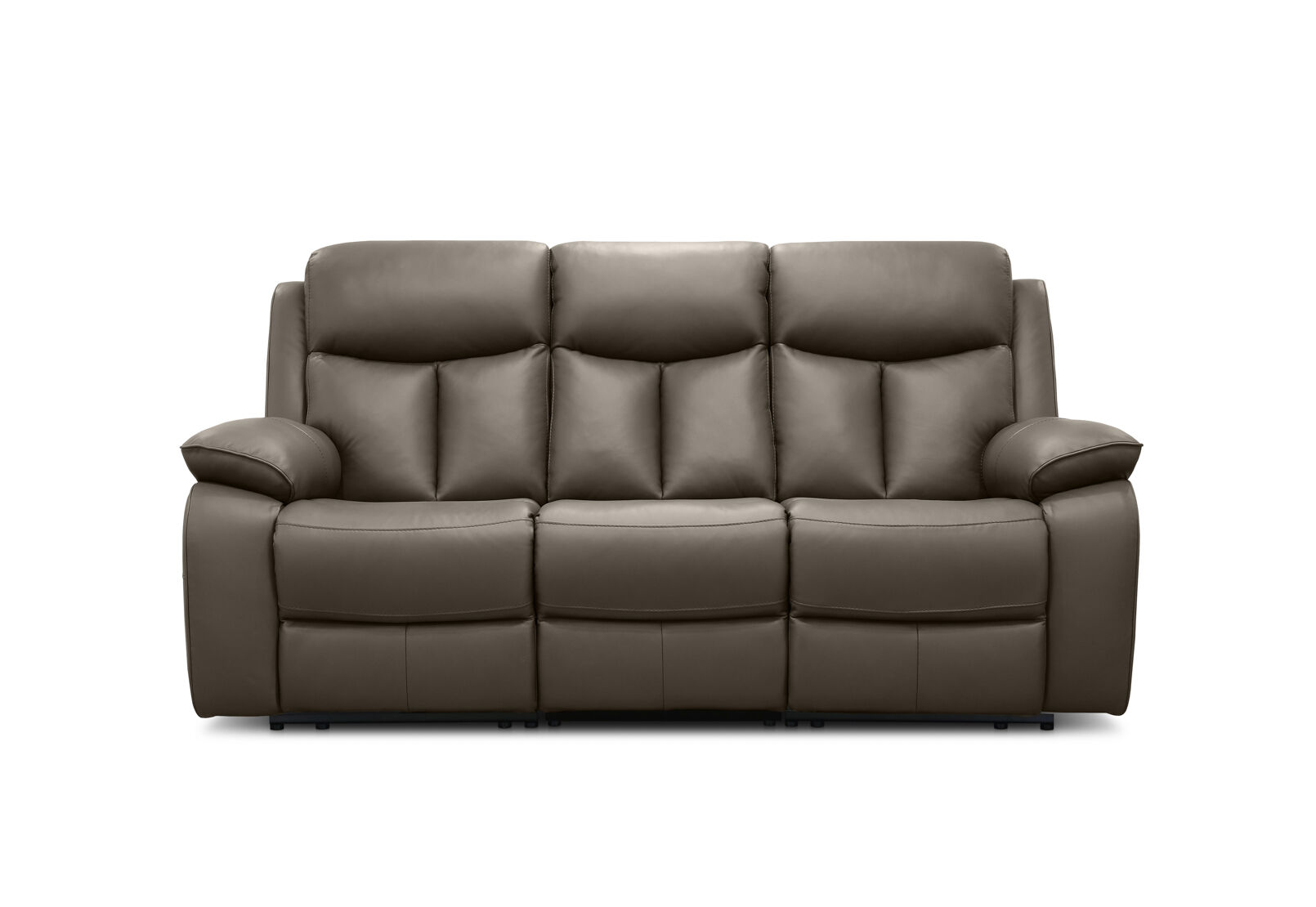 DACIA LEATHER - 3 Seater Sofa with 2 inbuilt Electric Recliners DACIA LEATHER