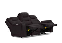 AGASSI FABRIC - 3 Seater with Dual Motor Recliner AGASSI FABRIC