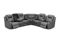 SENTINAL MK2 LEATHER - 5 Piece Corner with RHF Console SENTINAL MK2 LEATHER