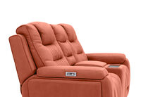 AGASSI FABRIC - 2 Seater with Dual Motor Recliners AGASSI FABRIC