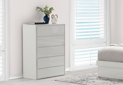 CALISTO - 5 Drawer Tall Chest