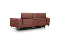 SINATRA LEATHER - Media 2 Seater with Inbuilt Electric Recliners SINATRA LEATHER