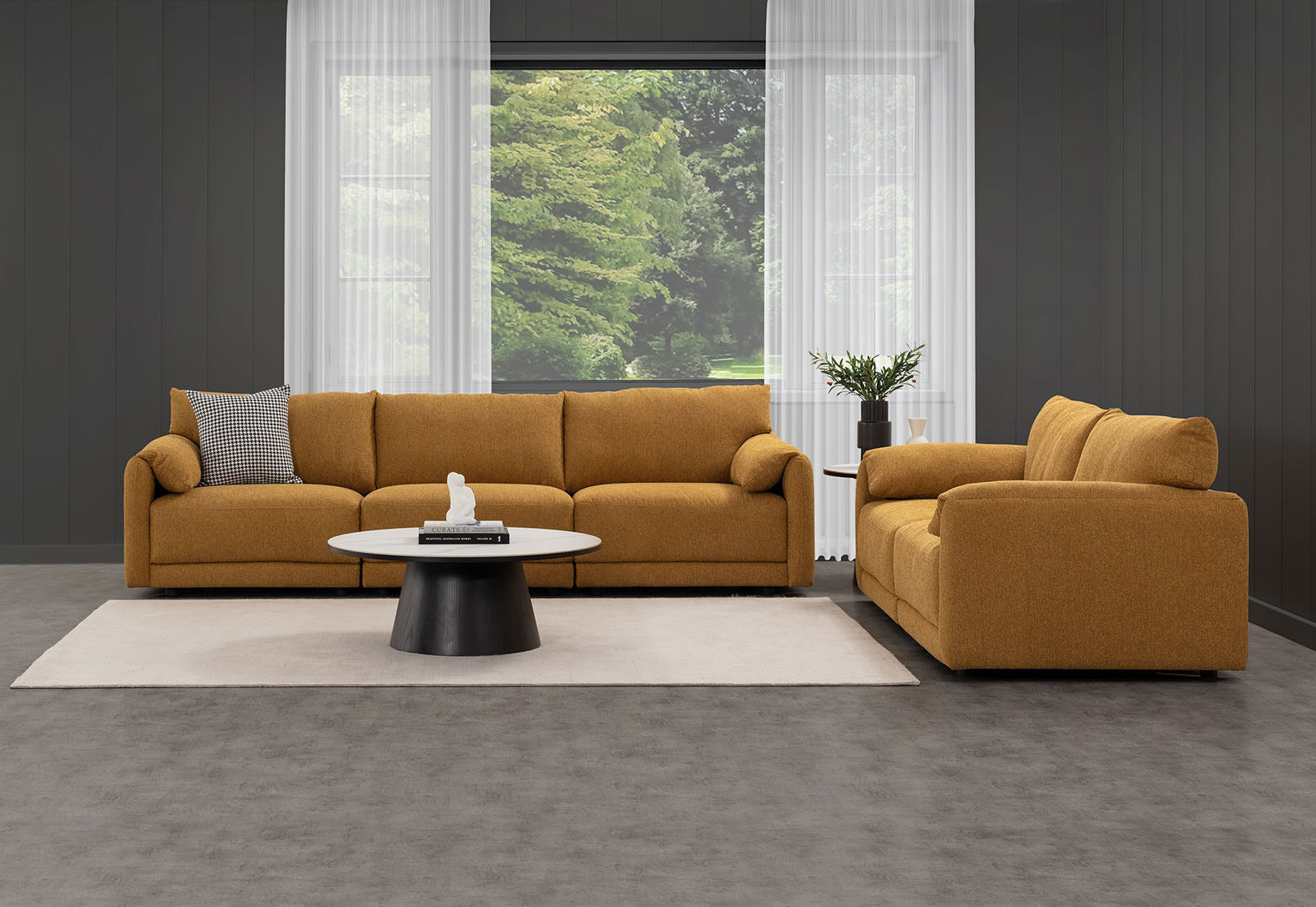 VARLEY FABRIC - 2.5 Seater Sofa VARLEY FABRIC