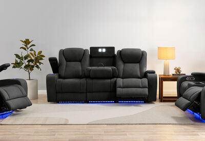SENTINAL MK2 - Fabric 3 Seater