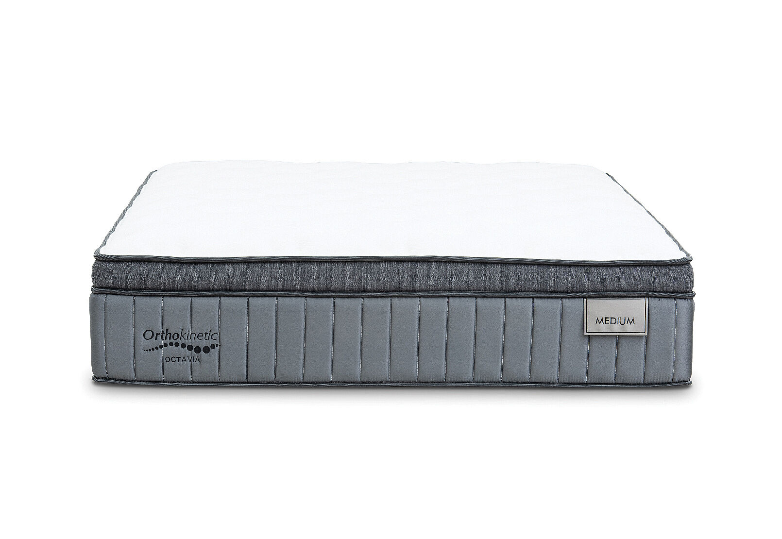 WHITE/GREY OCTAVIA MEDIUM King Mattress
