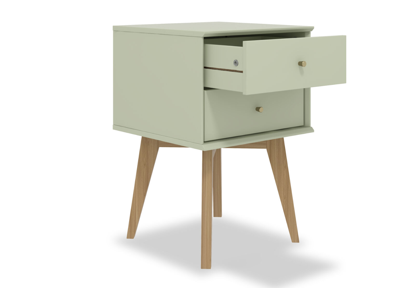FIELDS - 2 Drawer Bedside Table FIELDS