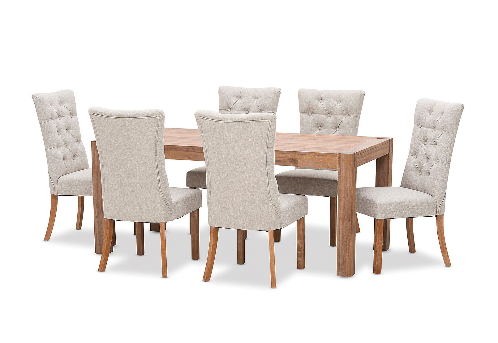 Silverwood 7 Piece Dining Suite Nottingham Chairs Amart