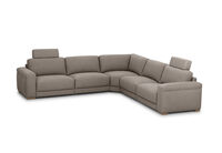 LEONE FABRIC - 5 Seater Corner Lounge LEONE FABRIC