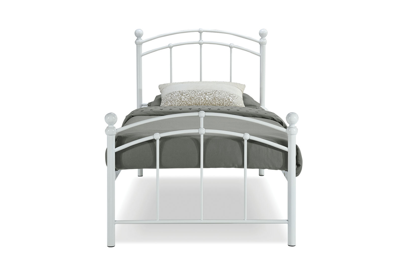 Charlottetown White Single Bed Amart Furniture