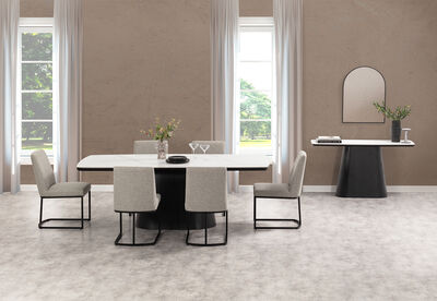 DORVAL - 7 Piece Dining Suite with Nevis Chairs
