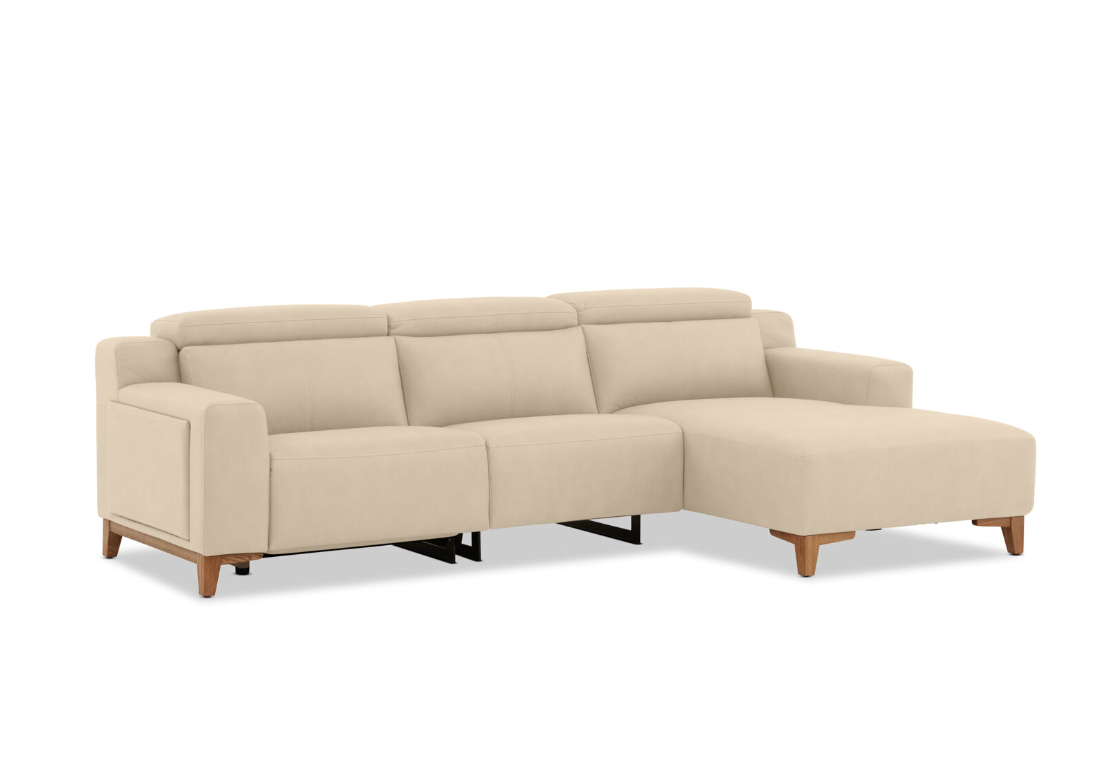 GAGE FABRIC - 3 Seater Sofa with Electric Recliner & RHF Chaise GAGE FABRIC