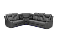 SENTINAL MK2 LEATHER - 5 Piece Corner with RHF 3 Seater SENTINAL MK2 LEATHER