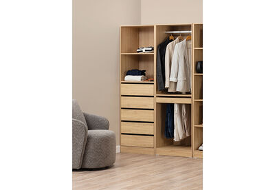 HOWARD - 5 Drawer Wardrobe