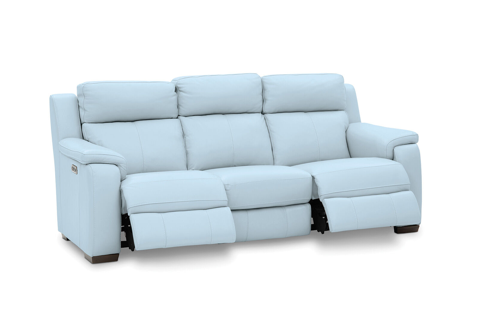 CAPELLO - Leather 3 Seater Sofa with 2 Inbuilt Electric Recliners CAPELLO