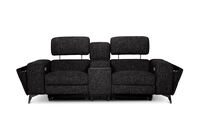 SINATRA FABRIC - Media 2 Seater with Inbuilt Electric Recliners SINATRA FABRIC
