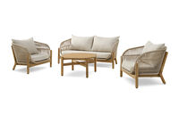 AL PARAISO - 4 Piece Outdoor Lounge Setting AL PARAISO