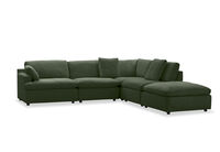 SUNNI FABRIC - 5 Piece Lounge Setting SUNNI FABRIC