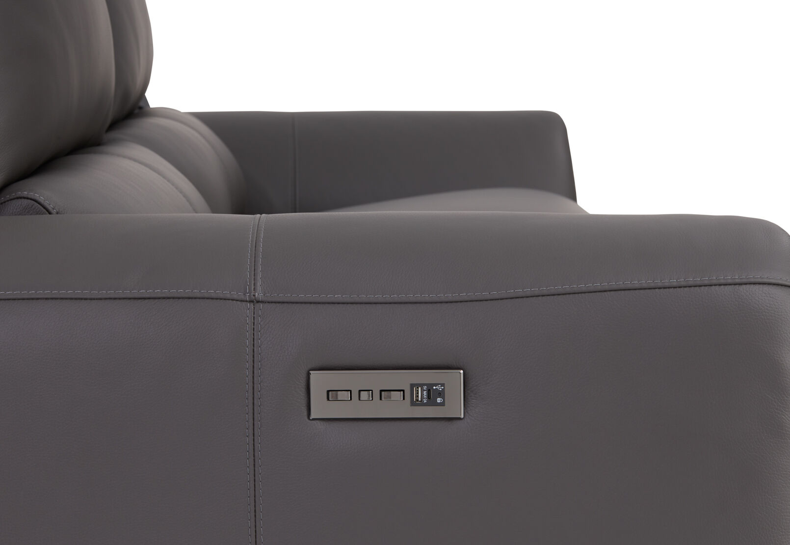 DOMINICO LEATHER - 2.5 Seater Electric Recliners DOMINICO LEATHER