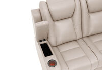 SENTINAL MK2 LEATHER - 4 Piece Corner with LHF Console SENTINAL MK2 LEATHER