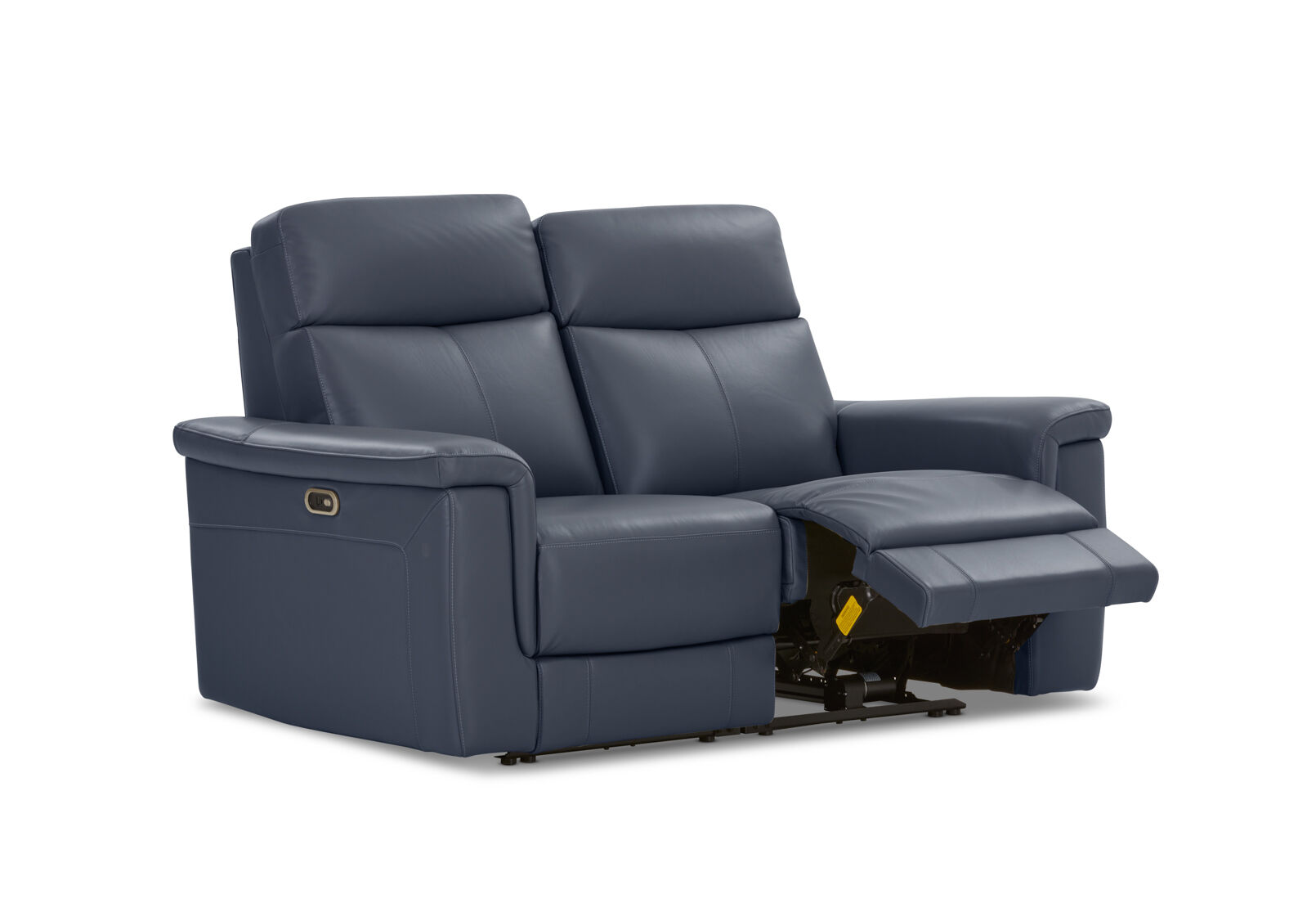 SERGIO LEATHER - 2 Seater with Electric Recliners SERGIO LEATHER