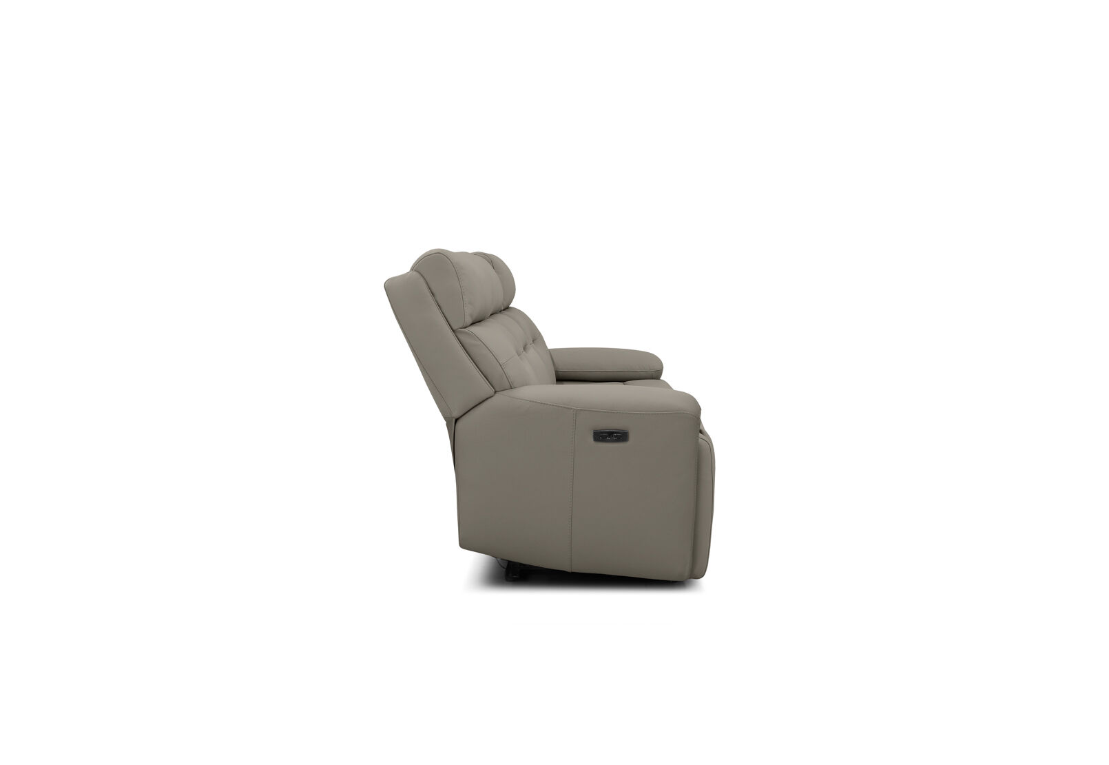 HOLLYWOOD LEATHER - 3 Seater with 2 inbuilt Electric Recliners HOLLYWOOD LEATHER