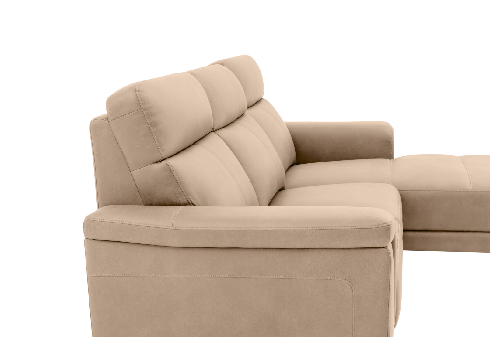 CAPEL FABRIC - 3 Seater Sofa with RHF Chaise CAPEL FABRIC