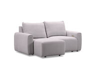 MIKAELA - 2 Seater with Sliding Electric Chaise MIKAELA