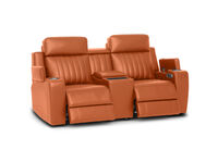 THANE LEATHER - 2 Seater with 2 Inbuilt Electric Recliners THANE LEATHER