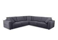CIMIANO FABRIC - 5 Seater Corner Lounge CIMIANO FABRIC