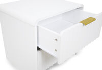 CARRARA - 2 Drawer Bedside CARRARA
