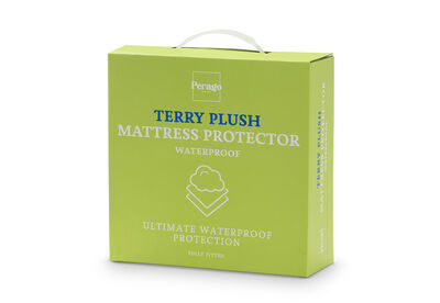 SINGLE MATRESS PROTECTOR - Plush Terry Mattress Protector
