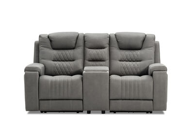 AGASSI FABRIC - 2 Seater with Dual Motor Recliners
